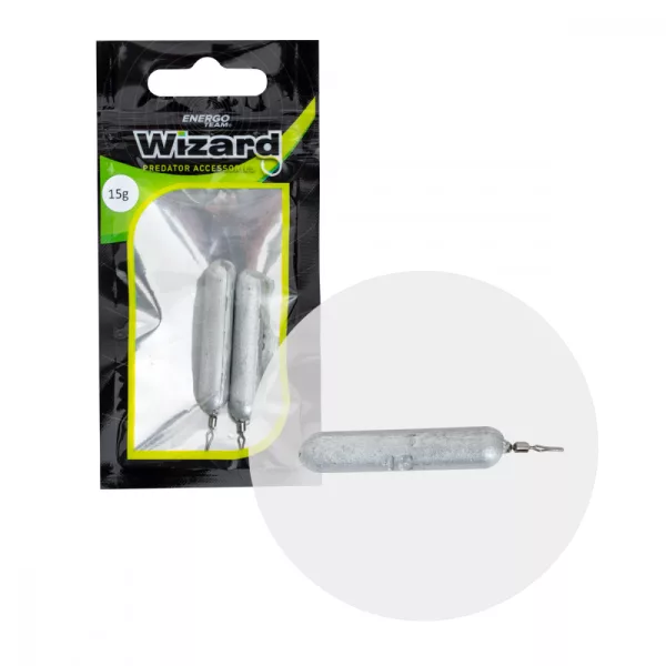 Wizard Dropshot Tyčové Olůvko 10G Go Green 2ks/bal