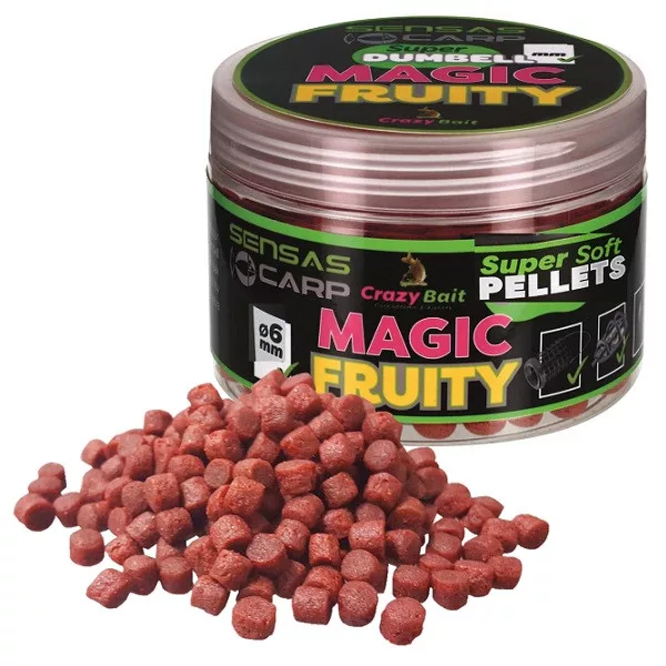 Sensas Super Soft Magic Fruity 4mm Peleta na háček 60gr
