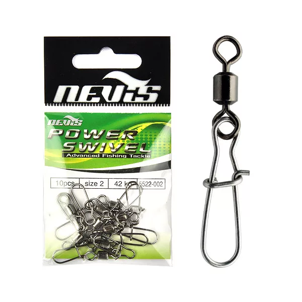 Nevis Válcový obratlík se sponou 4 10ks