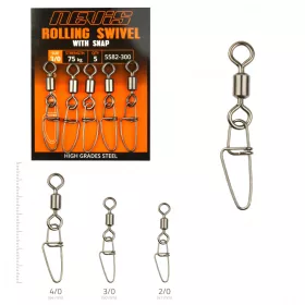 Nevis Extra Silná Obratlík s Bezpečnostní Sponou 4/0