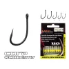 Carp Academy Teflon Hook XS-1 Černá 1 10ks/balení S očkem S protihrotem Boilie háček