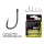 Carp Academy Teflon Hook XS-1 Černý 2 10ks/balení Háček s očkem, s protihrotem, na boilies