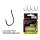 Carp Academy Teflon Hook XS-4 Černý 6 10ks/balení Háček s očkem, s protihrotem, na boilies