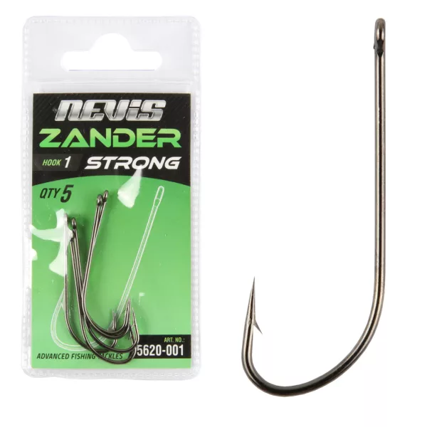 Nevis Zander Strong 2 Háček na dravce 5ks