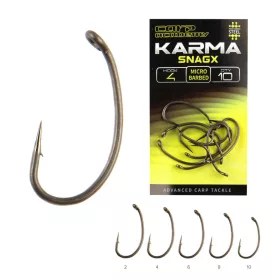   Carp Academy Karma SnagX 2 Očkový, Háček s protihrotem 10ks