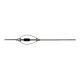 Carp Expert Long Cast Gigant Vario Žebrovaný košíček 45+20gr - plus olověná vložka