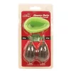 Carp Expert Heavy Duty Method Feeder 50gr+50gr Go green Košík na method krmení s pěchovačem