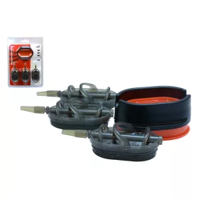   Carp Expert Oválný 30+40+50gr Method Krmítkový set s plničem