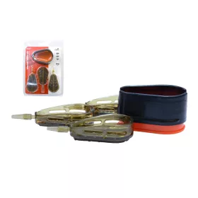 Carp Expert Drop 70+80+90gr Method Košík Sada s plničkou