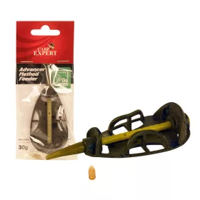   Carp Expert Advancer Method Feeder 50gr Go green Košík na method krmení ze slitiny zinku