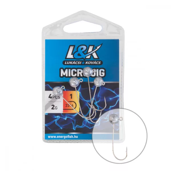 L&K Micro Jig 2316 JIG hlava 1 - 3gr - 4ks
