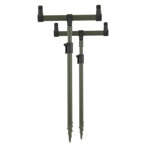 CARP ACADEMY Sada držáků prutů 2ks 25cm hlava + 40-60cm bodák Sada bodáků