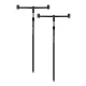Carp Academy Feeder Sada držáků prutů ECO 40-70cm