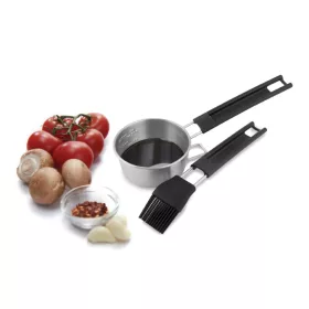   Broil King Sada nerezového marinovacího nádobí se silikonovým štětcem 300ml