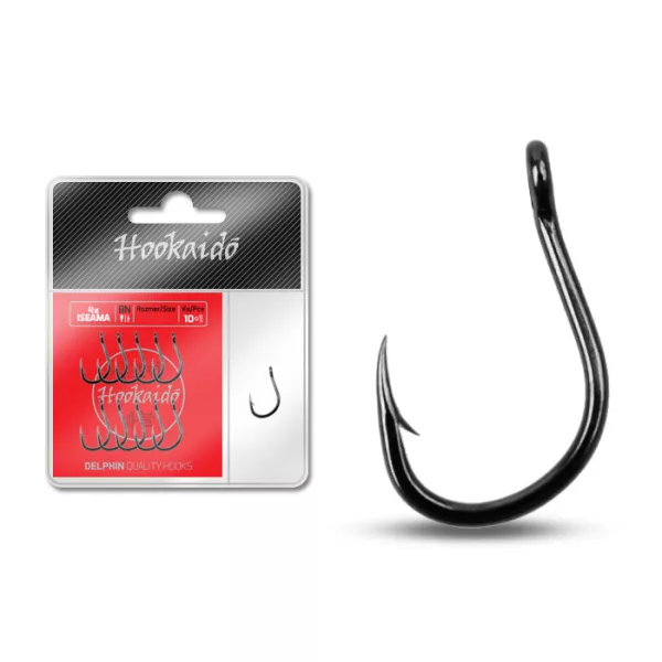 Háček Delphin HKD 4xISEAMA ring/ 10+1ks BN/3/0