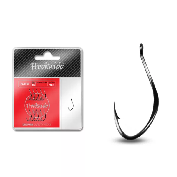 Háček Delphin HKD FLATER kroužek / 10+1ks BN/8