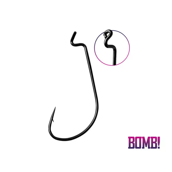 Delphin Háček BOMB! D-SHOT OFFS WORM / 5ks #2