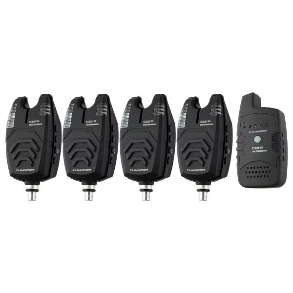 Carp Academy Thunder elektronický signalizátor záběru sada 4+1