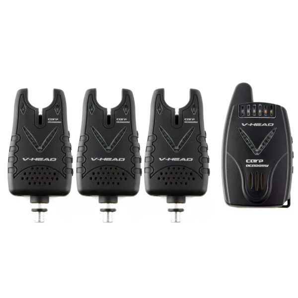 Carp Academy V-Head elektrický signalizátor záběru 3+1