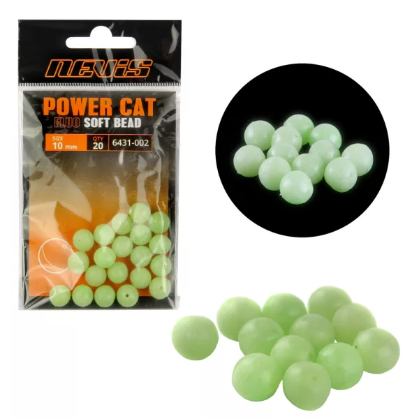 Nevis Fluorescentní PVC Korálek na sumce 10mm