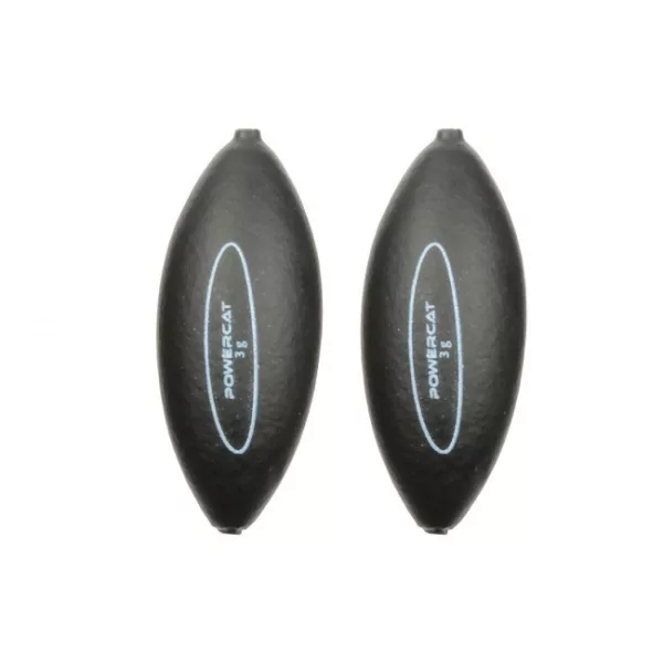 Nevis Powercat Micro U-Float 1,5gr černý splávek na dravce 2ks