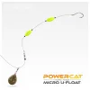 Nevis Powercat Micro U-Float 1,5gr černý splávek na dravce 2ks