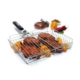 Broil King Deluxe Grilovací koš 25x30cm Nerezová ocel