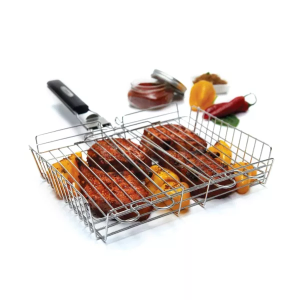 Broil King Deluxe Grilovací koš 25x30cm Nerezová ocel