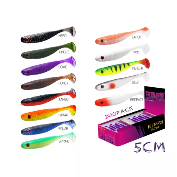 Delphin Rippa Gumihal Honey 5cm 5ks