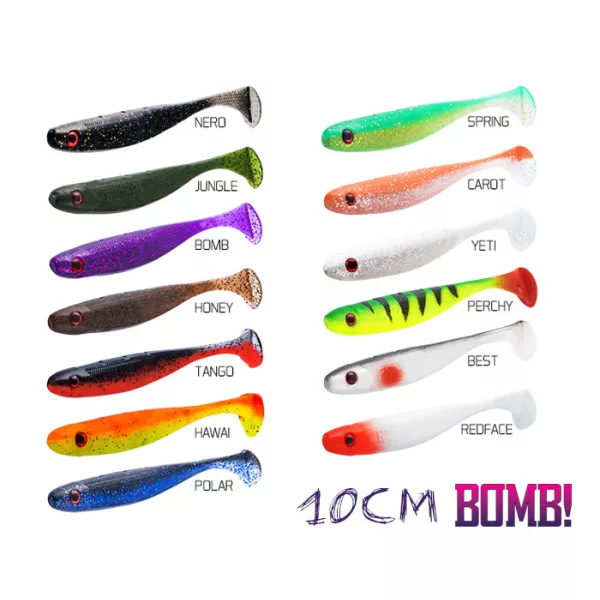Delphin Rippa Gumová nástraha Spring 10cm 5ks