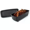 Broil King Litinový pekáč na žebra a srnčí hřbet, černý