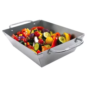   Broil King Hluboká Nerezová Grilovací Wok Pánev 33x24,8cm
