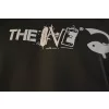The One Black-Fine Grey Mikina s kapucí M