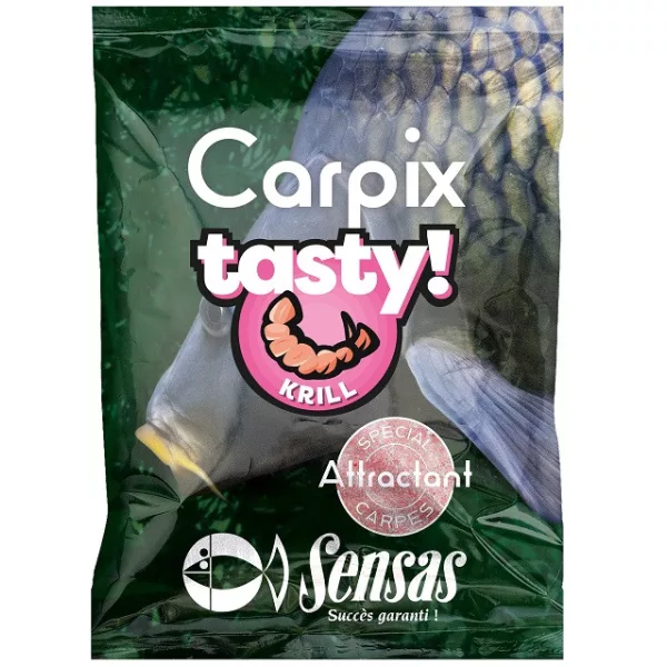Sensas Carpix Tasty Krill Práškový atraktor 300gr