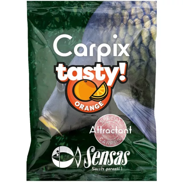 Sensas Carpix Tasty Orange Práškový atraktor 300gr