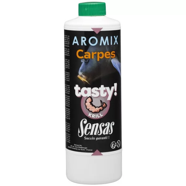 Sensas Aromix Carp Tasty Krill Tekutý atraktor 500ml
