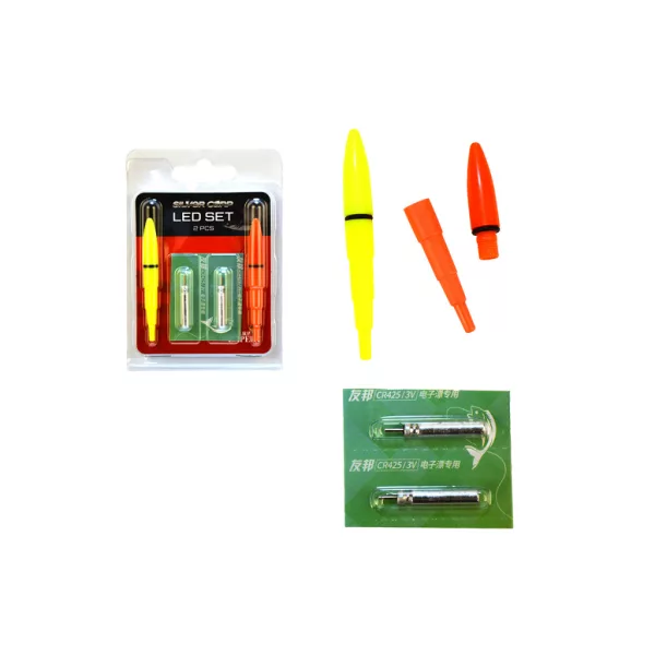 Carp Expert Silver Carp Led Set Světelná jednotka pro plavačku na amury 2ks