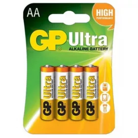   Gp Ultra Alkalická AA Tužková Baterie 15Au (Lr6) Bl/4 (B1921,Gp15Au-C4)