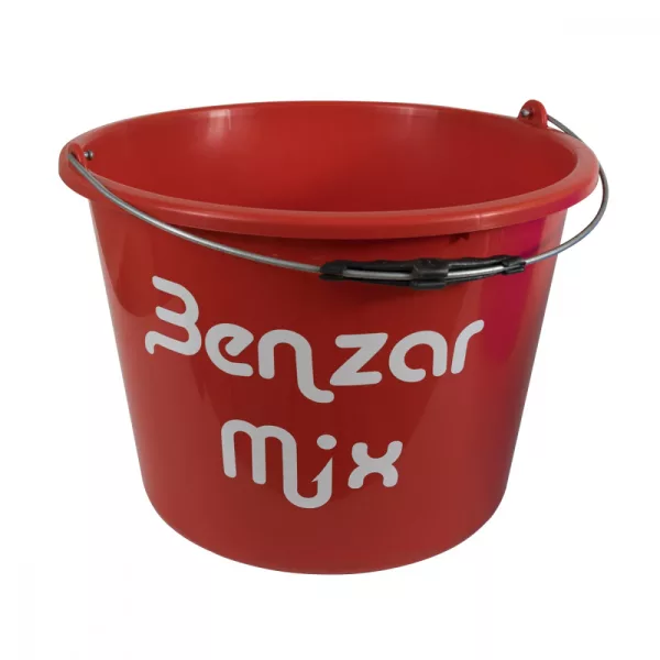 Benzar Mix Kbelík 12 L Červený