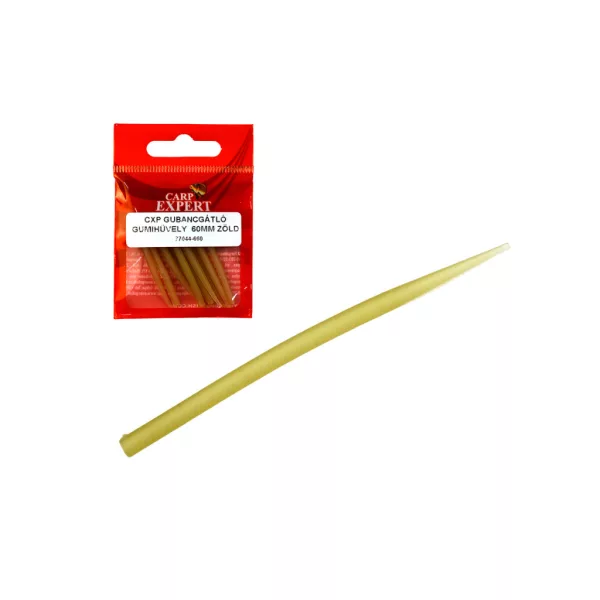 Carp Expert Zelený 60mm Protizámotná Gumová objímka 10ks
