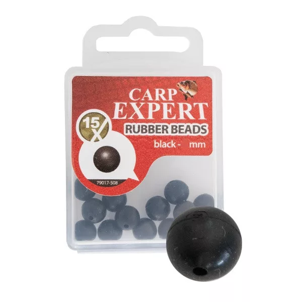 Cxp Gumový Korálek 5mm 25ks/Krabička Černý