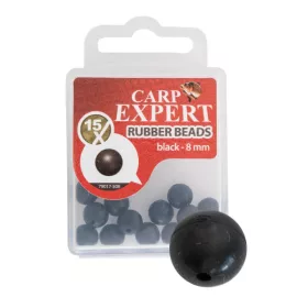 Cxp Gumový Korálek 6mm 25ks/Krabička Černý