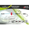 Wizard Monster Povrchový Livebait Double Monobraid Rig 6/0+8/0 Speciální Návazec na sumce