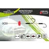 Wizard Monster Povrchový Livebait Double Braided Rig 6/0+8/0 Speciální Návazec na sumce