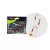 Wizard Monster Povrchový Livebait Double Braided Rig 7/0+9/0 Kulatý Návazec na sumce