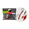 Wizard Monster Říční Upose Pro Double Monobraid Rig 9/0+11/0 4+4gr Kulatý Návazec na sumce