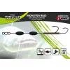 Wizard Monster Říční Upose Pro Double Monobraid Rig 9/0+11/0 4+4gr Kulatý Návazec na sumce