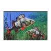 Delphin Koberec 3D okoun 60x40cm