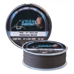 Koós Catfish Rig-It Kevlar Návazcový Vlasec 10M 1,00M/1
