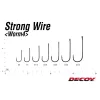 Decoy Worm 4 Strong Wire 4/0 Očkový protihrotový jednoháček na dravce 6ks